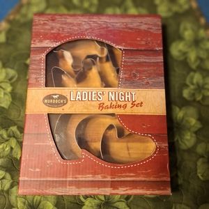 Murdoch's Ladies Night Cowgirl Cookie Cutter Set, Brand New, 2012 Set,Sk…
